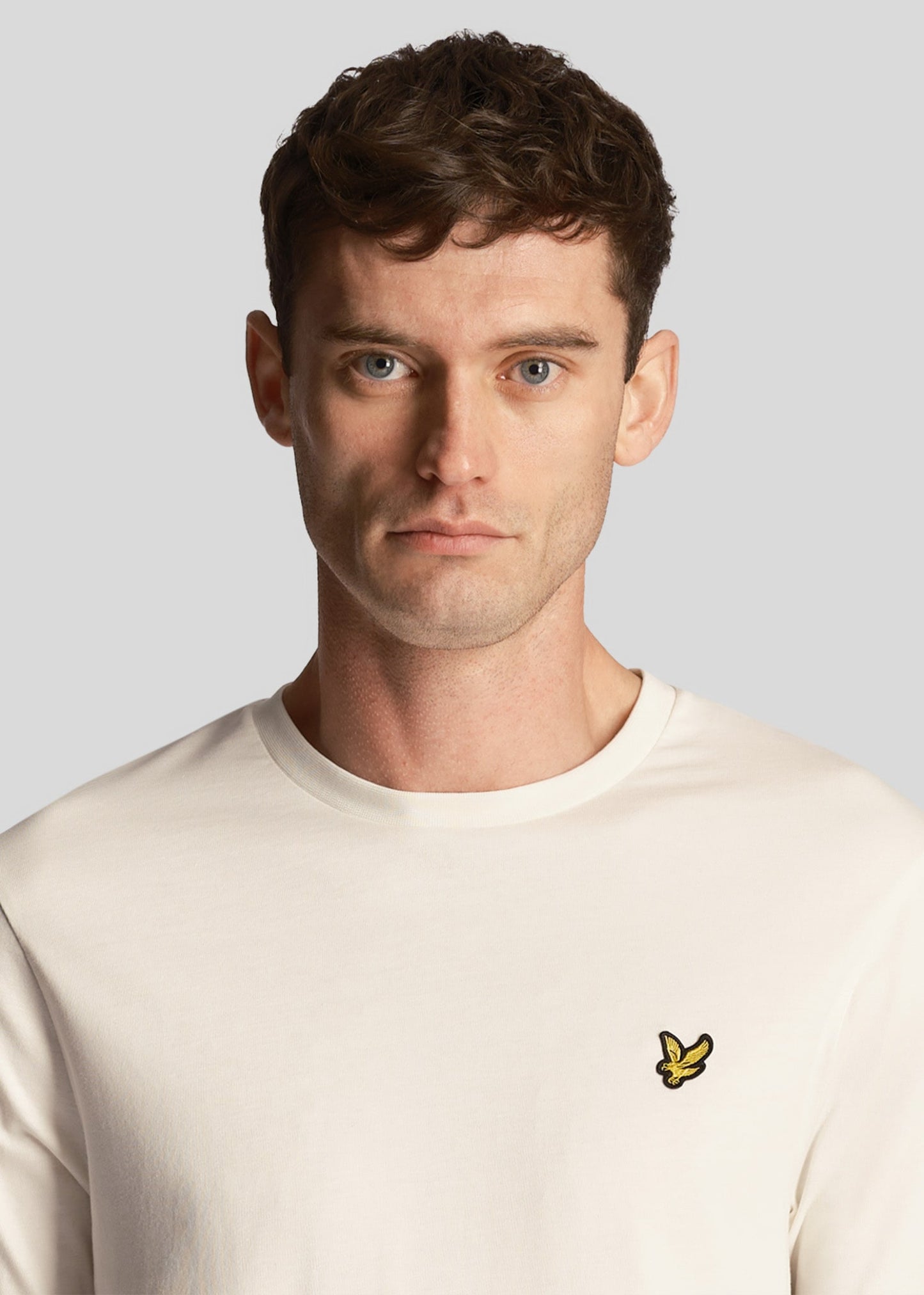 Lyle & Scott T-shirts Plain t-shirt - chalk