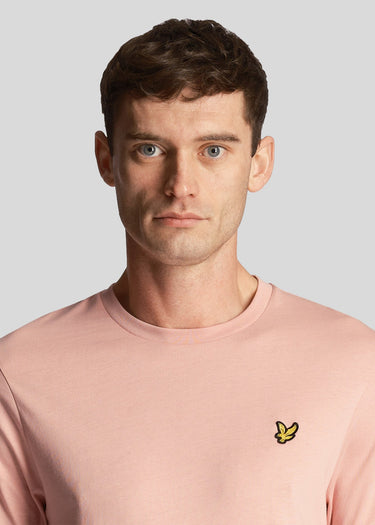 Lyle & Scott T-shirts Plain t-shirt - palm pink