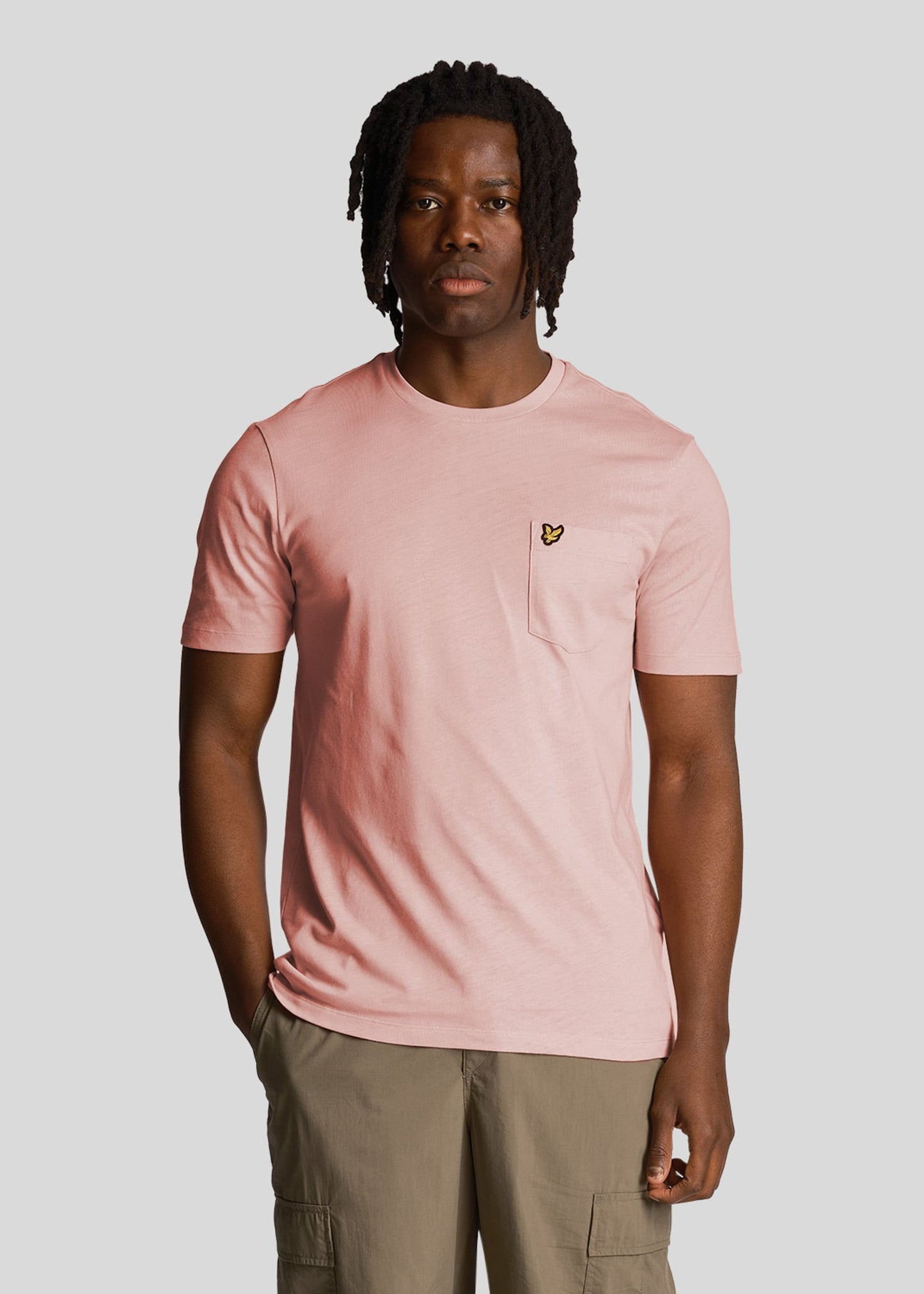 Lyle & Scott T-shirts Pocket t-shirt - palm pink