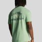 Lyle & Scott T-shirts  Racquet club graphic t-shirt - lawn green 
