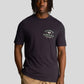 Lyle & Scott T-shirts  Racquet club graphic t-shirt - dark navy 