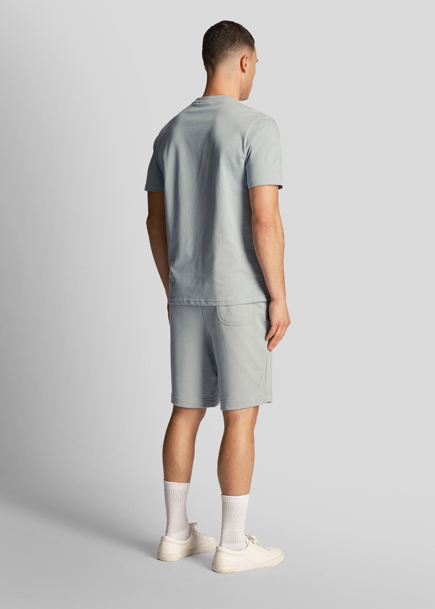 Lyle & Scott Korte Broeken Sweat short - slate blue