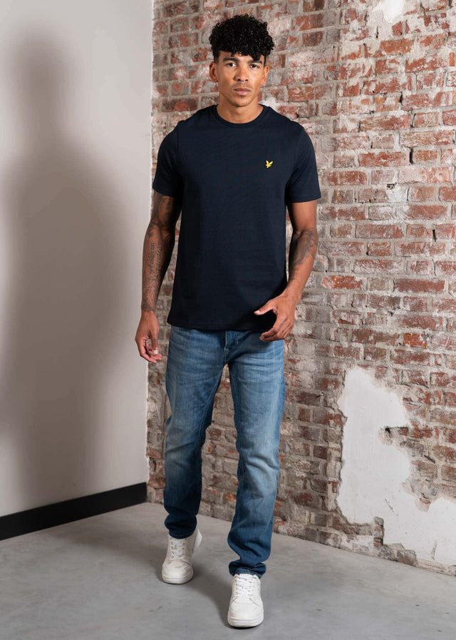 Lyle & Scott T-shirts Plain t-shirt - dark navy