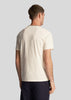 Lyle & Scott T-shirts Tipped t-shirt - chalk gunmetal
