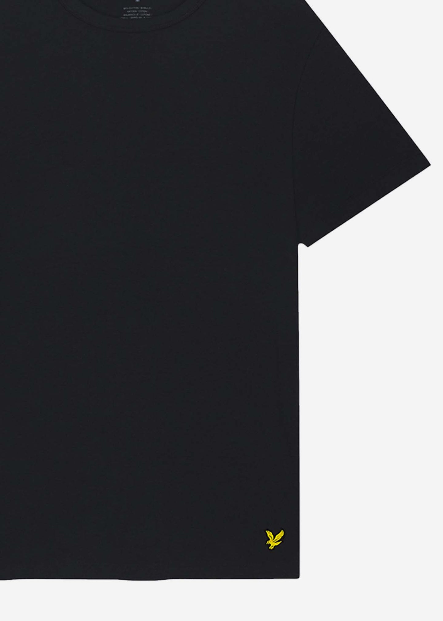 Lyle & Scott T-shirts Maxwell 3 pack t-shirt - jet black