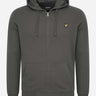 Lyle & Scott Vesten Zip through hoodie - gunmetal