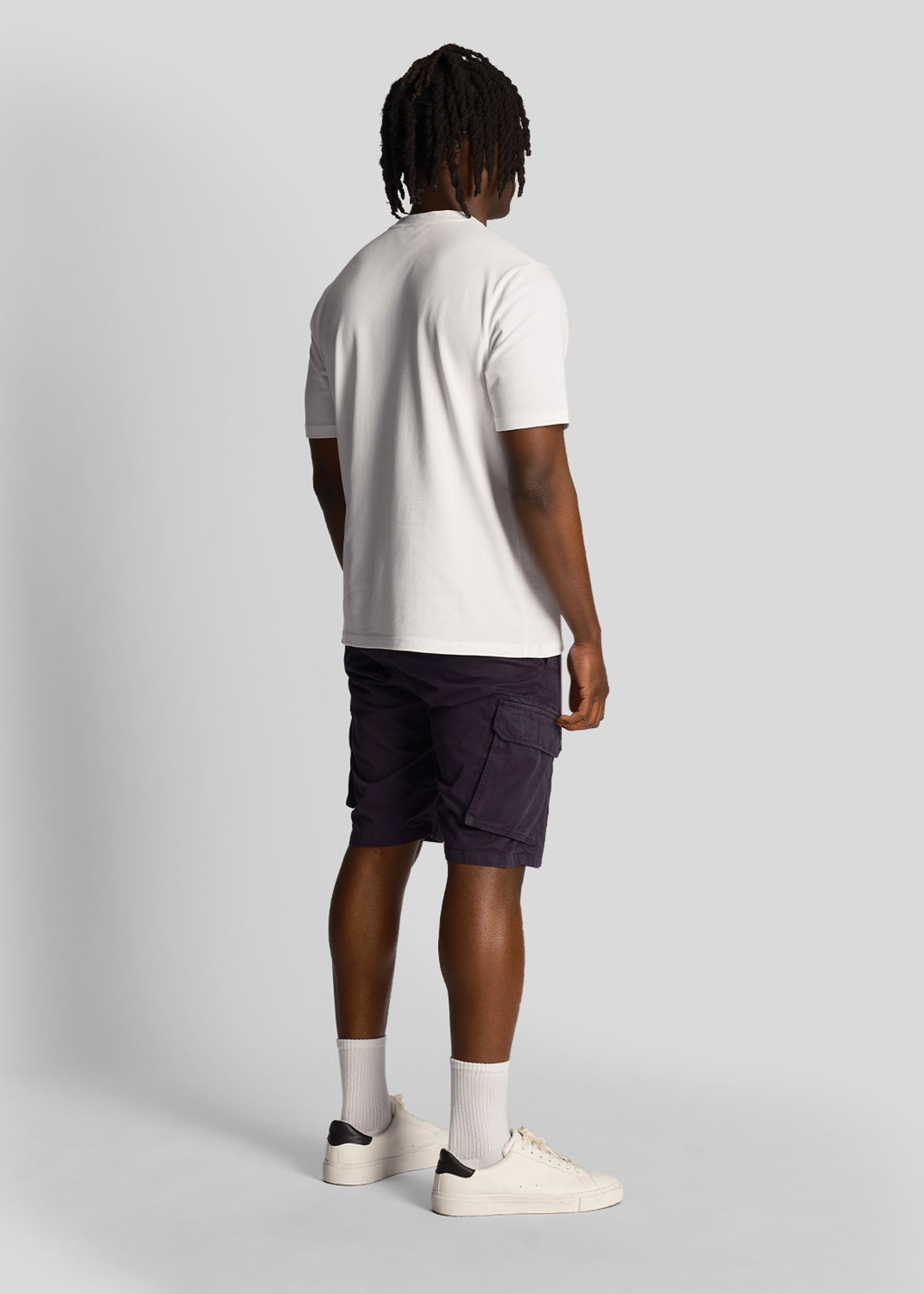 Lyle & Scott Korte Broeken Bestseller Wembley cargo short - dark navy