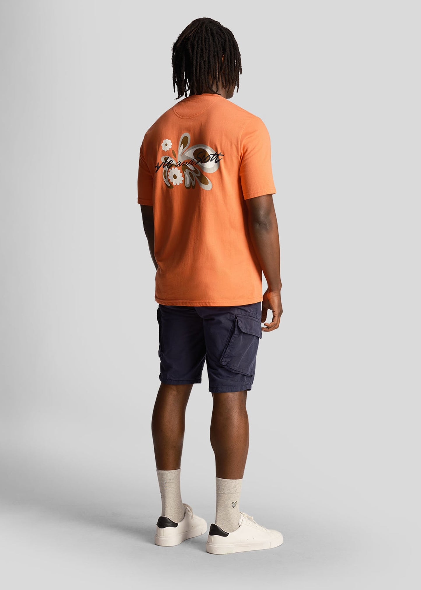 Lyle & Scott Korte Broeken Bestseller Wembley cargo short - dark navy
