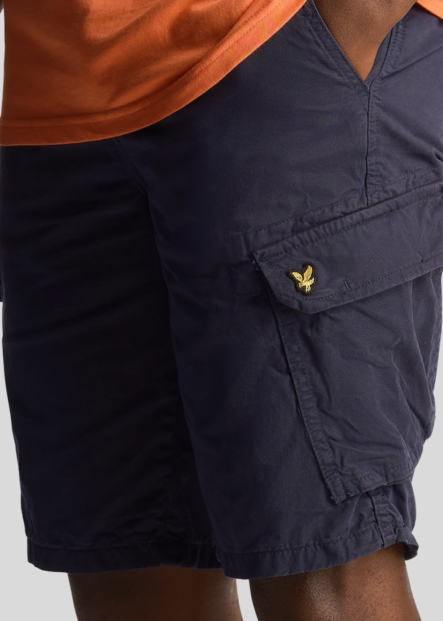 Lyle & Scott Korte Broeken Bestseller Wembley cargo short - dark navy