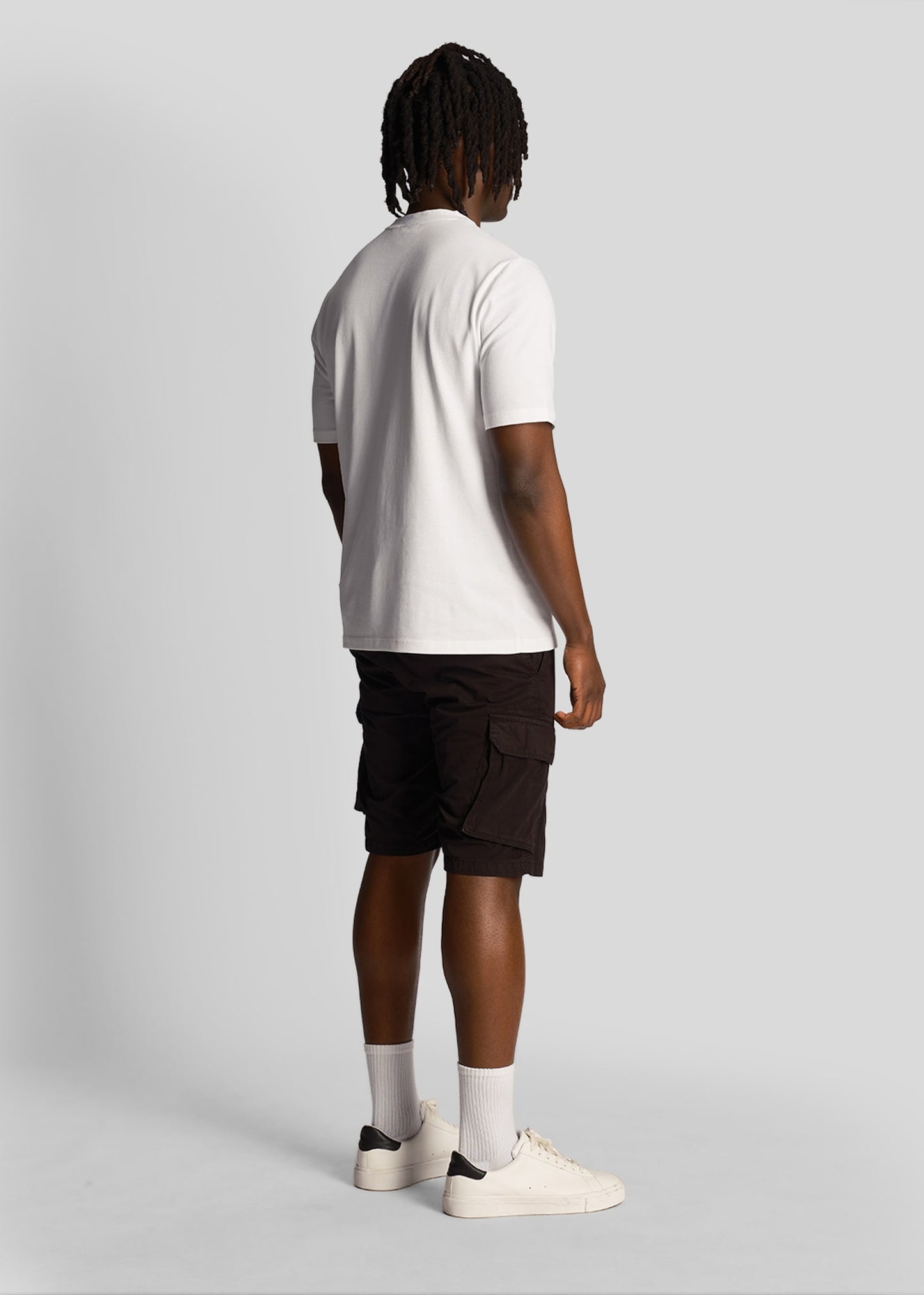 Lyle & Scott Korte Broeken Bestseller Wembley cargo short - jet black