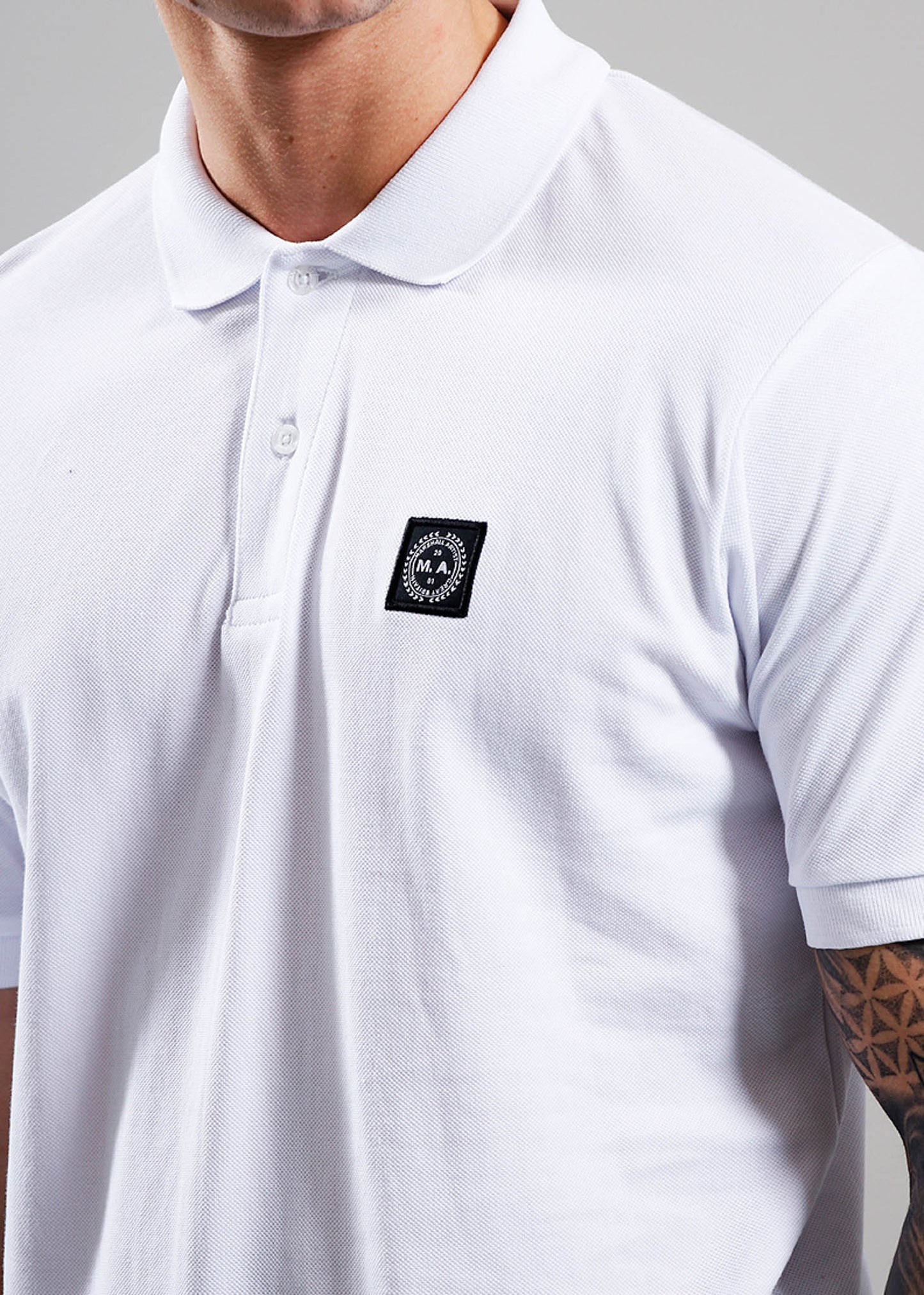 Marshall Artist Polo's Siren ss polo - white