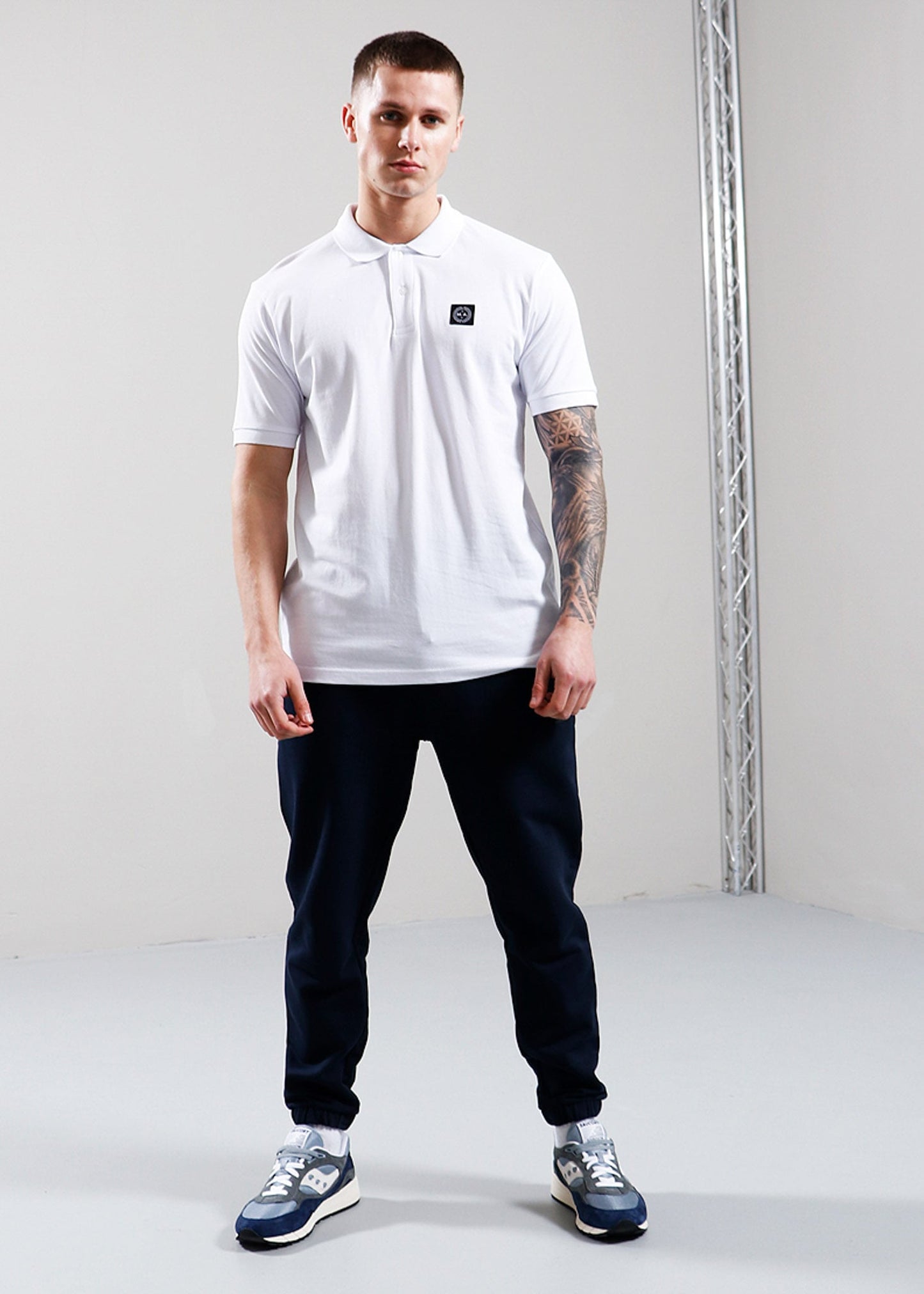 Marshall Artist Polo's Siren ss polo - white