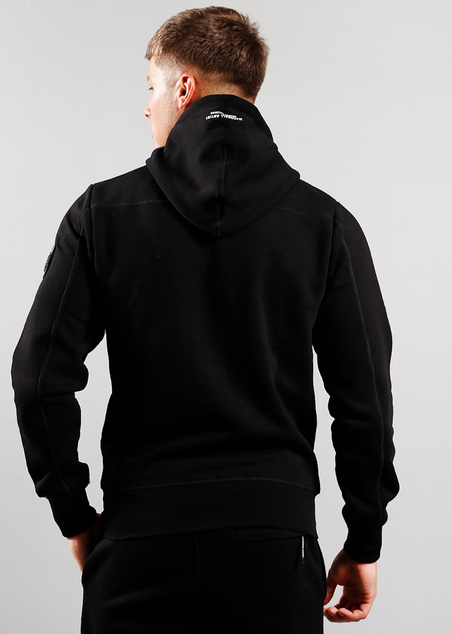 Marshall Artist Vesten Siren full zip hood - black