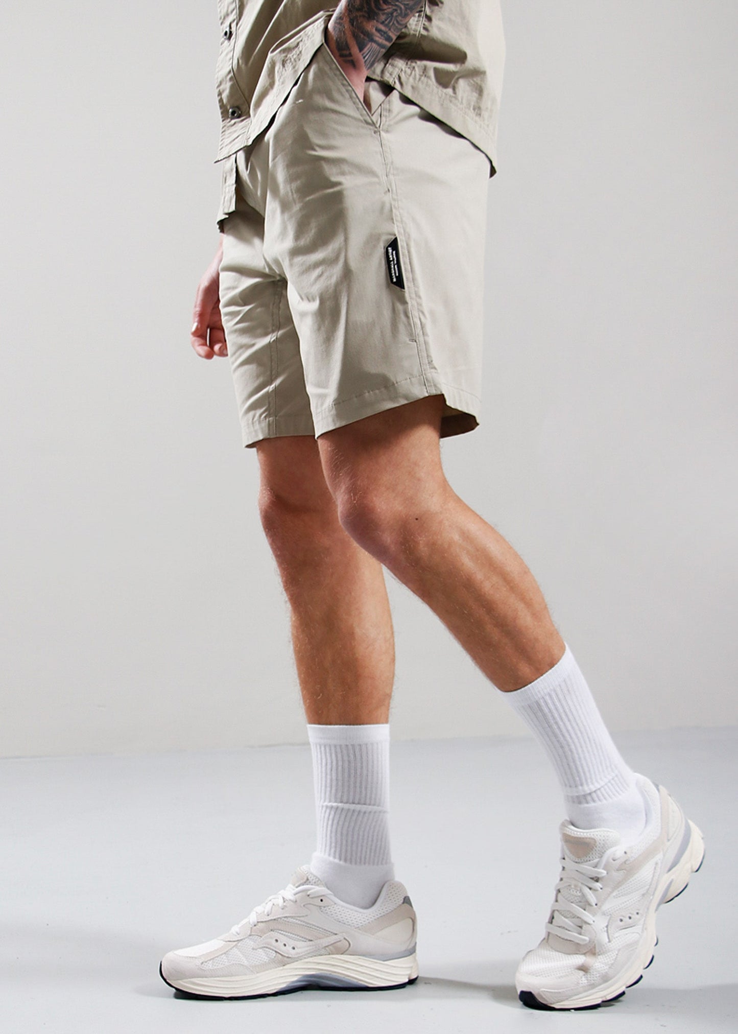Marshall Artist Korte Broeken Frenzo short - sandstone