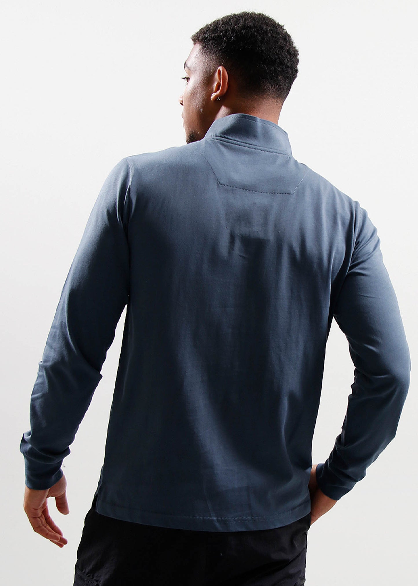 Marshall Artist T-shirts Injection funnel neck - slate blue