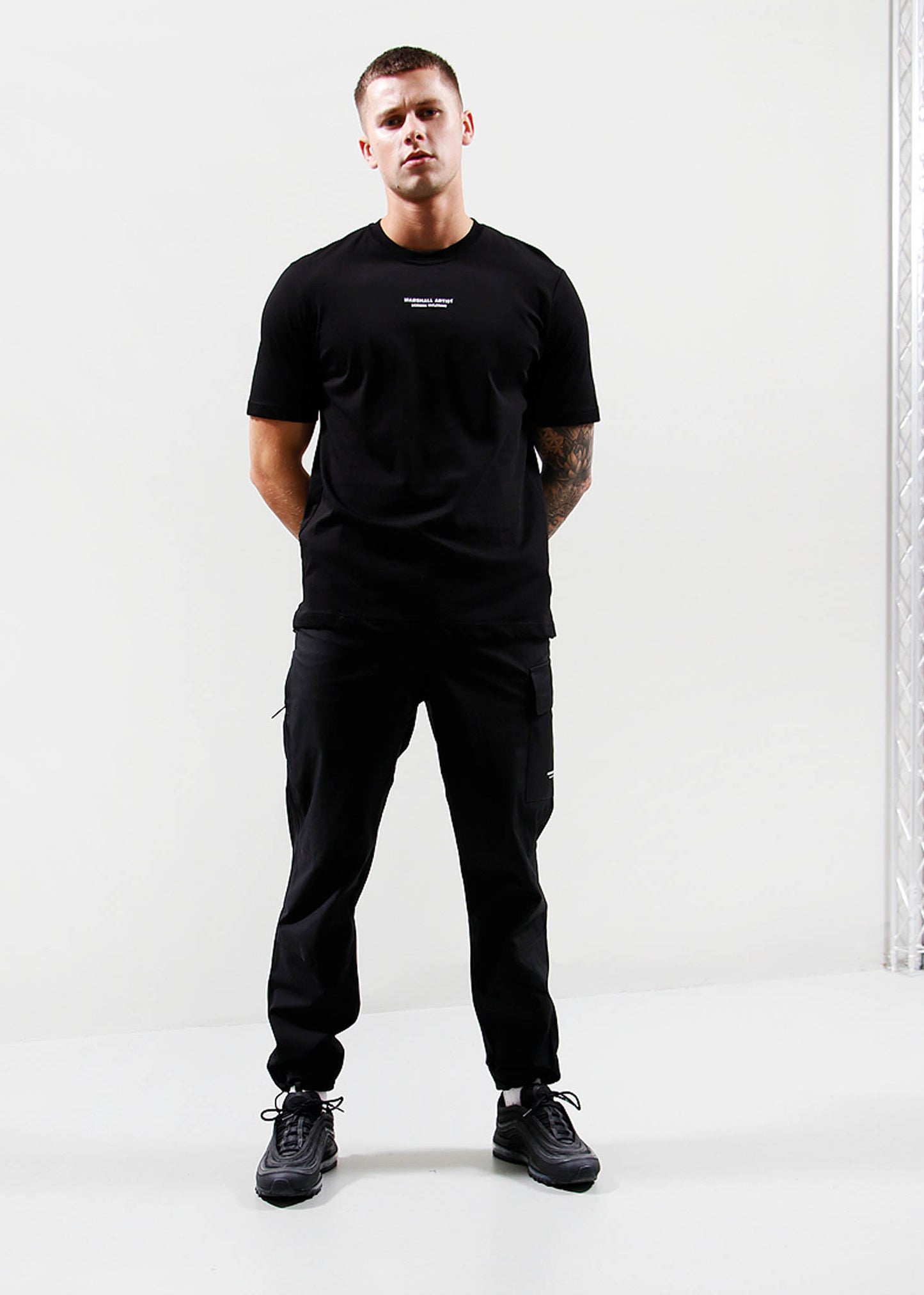 Marshall Artist T-shirts Injection s/s t-shirt - black