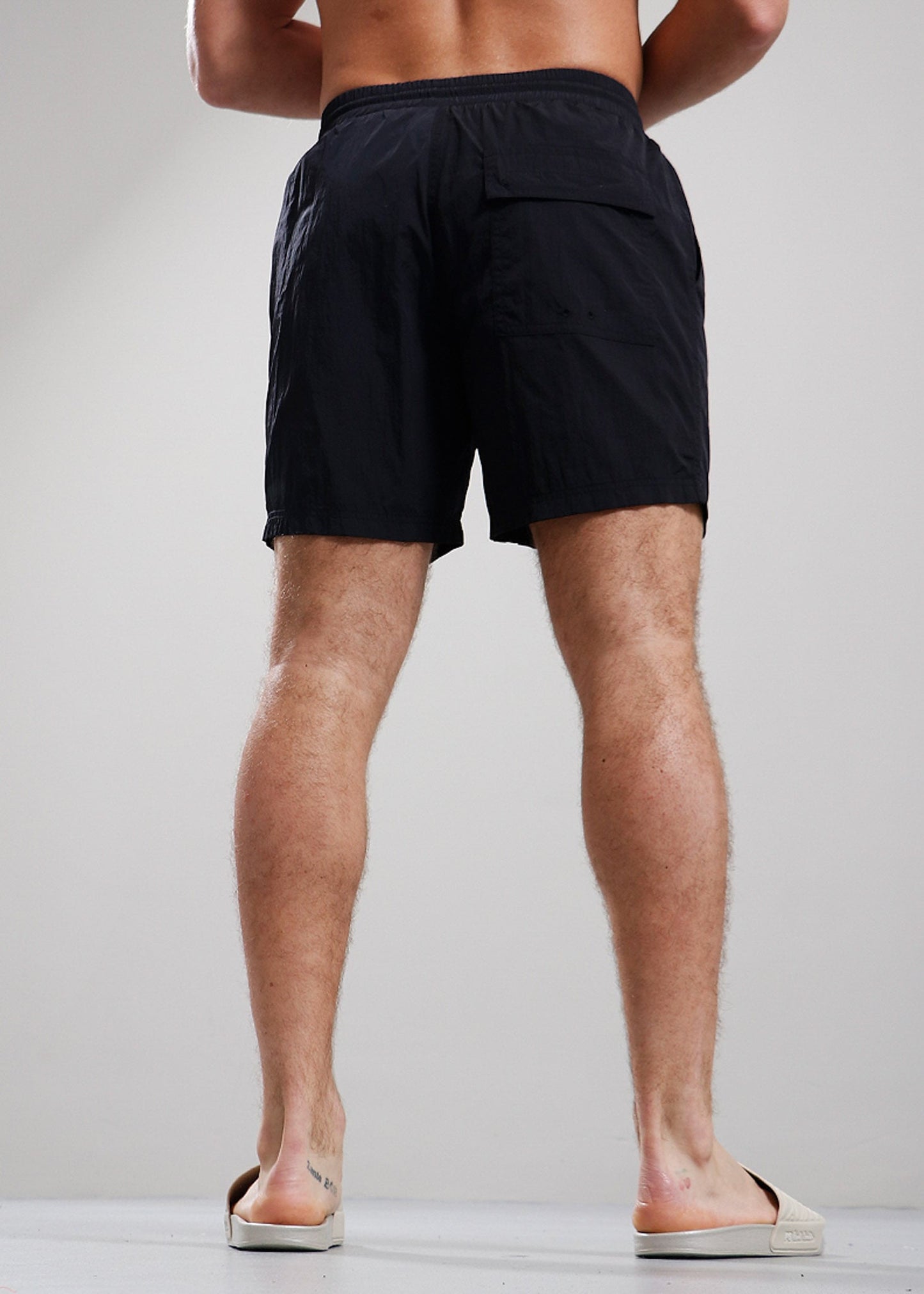 Marshall Artist Zwembroeken Krinkle nylon siren swim short - black