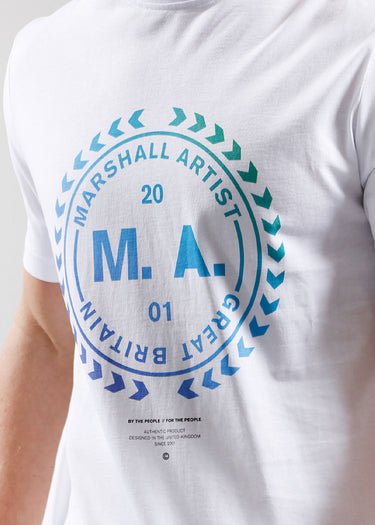Marshall Artist T-shirts Ombre t-shirt - white
