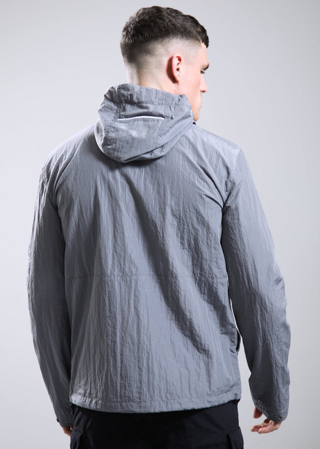 Marshall Artist Jassen Sicuro hooded overshirt - volcanic grey