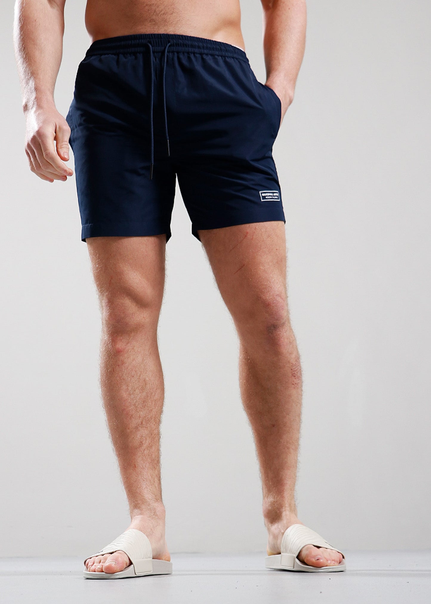 Marshall Artist Zwembroeken Signature swim short - navy