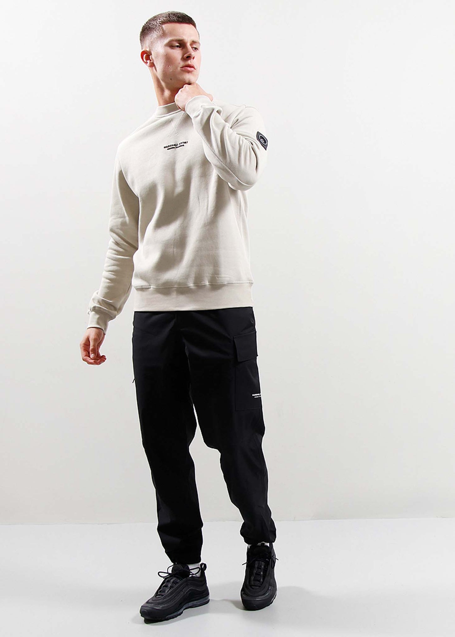 Marshall Artist Truien Siren crewneck - stone