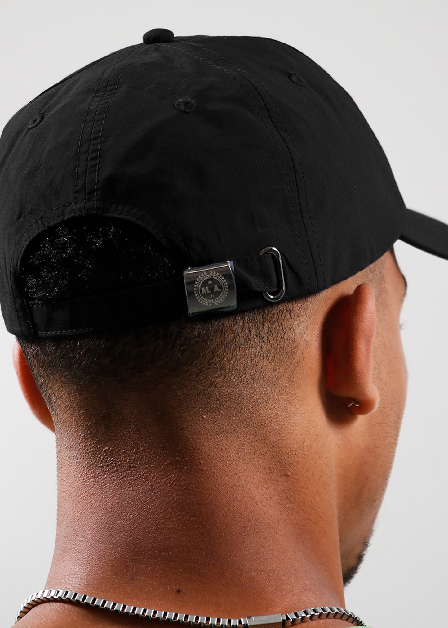 Marshall Artist Petten Siren nylon ripstop cap - black
