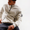 Marshall Artist Truien Siren 1/4 zip - stone