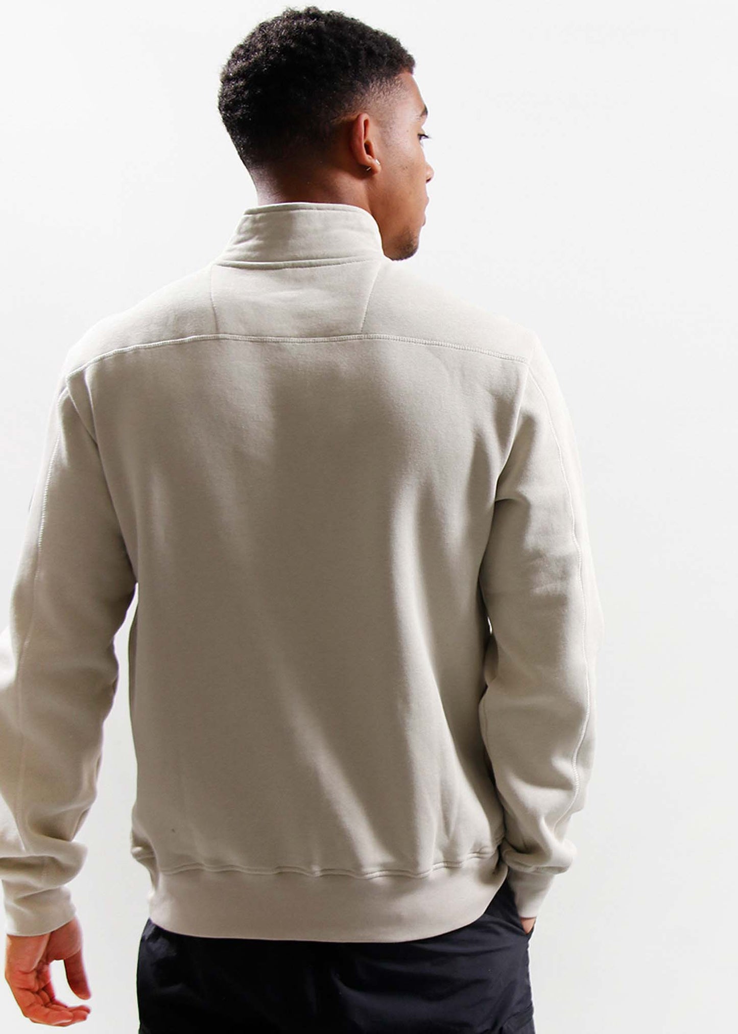 Marshall Artist Truien Siren 1/4 zip - stone