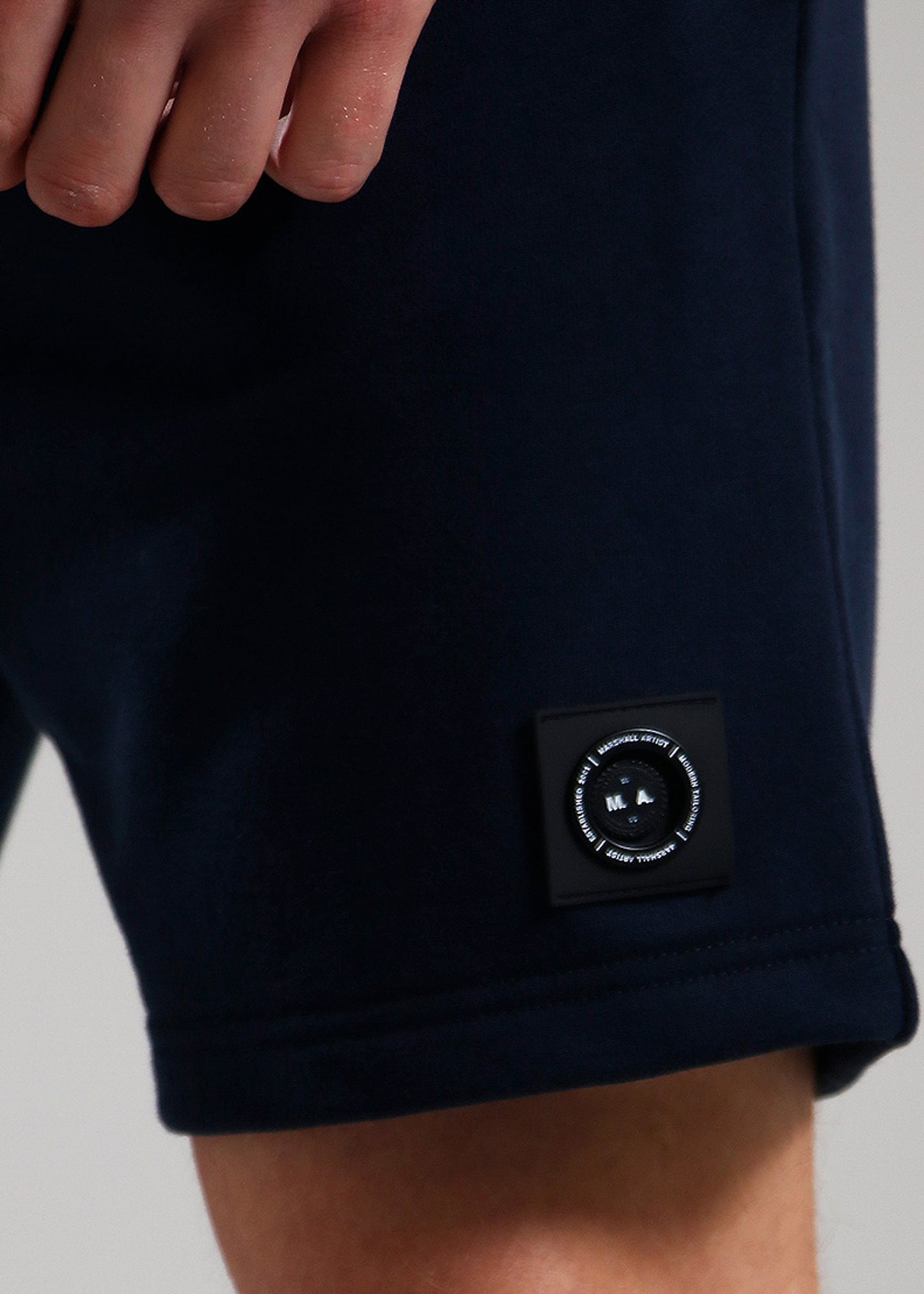 Marshall Artist Korte Broeken Siren jersey short - navy