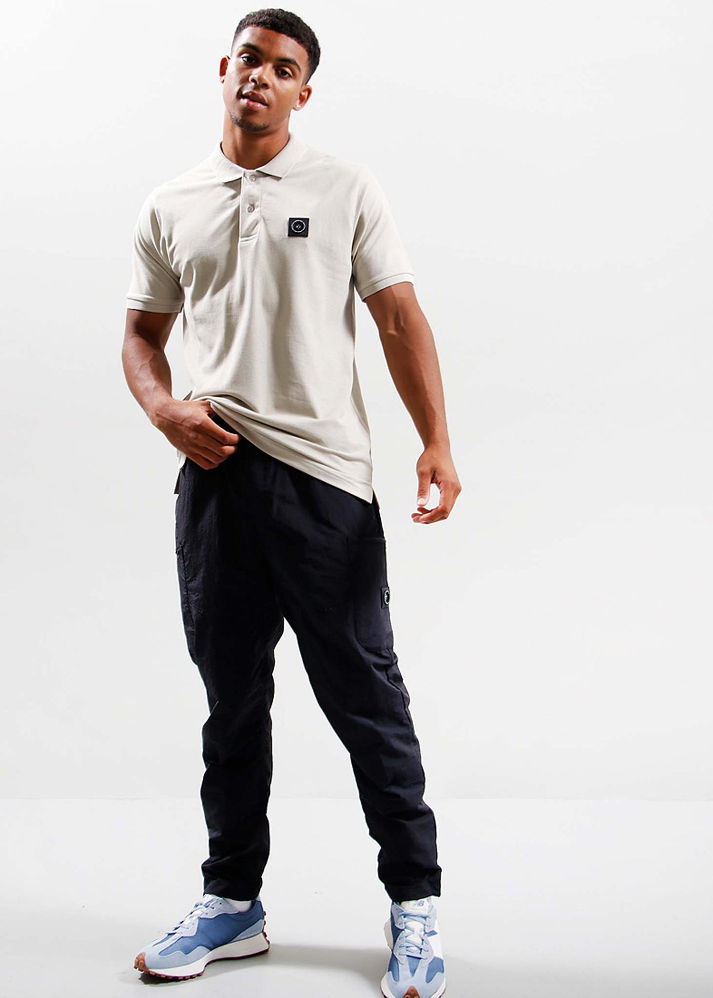 Marshall Artist Polo's Siren s/s polo - stone