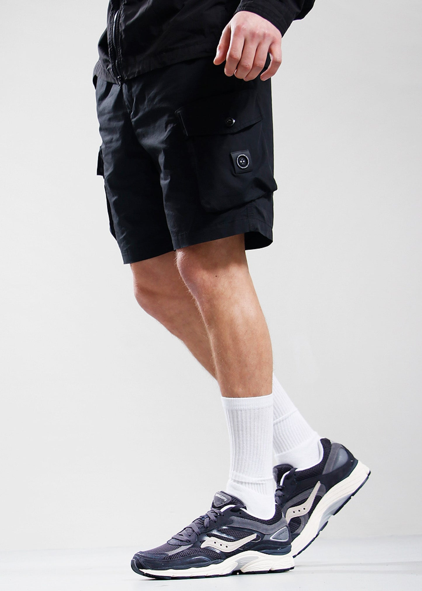Marshall Artist Korte Broeken Storma cargo short - black