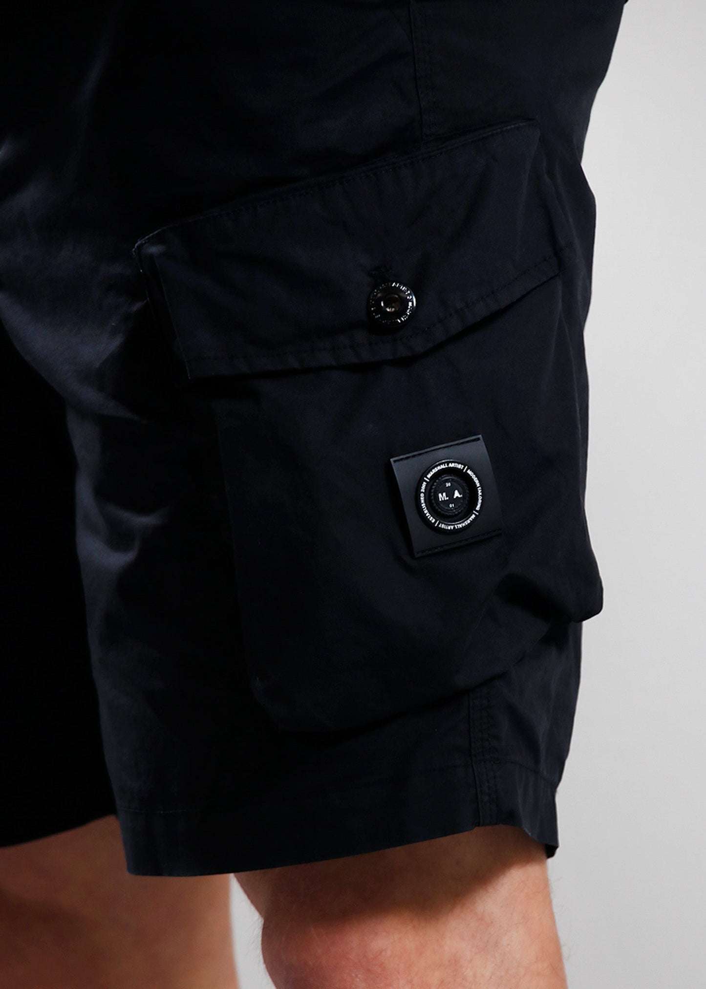 Marshall Artist Korte Broeken Storma cargo short - black