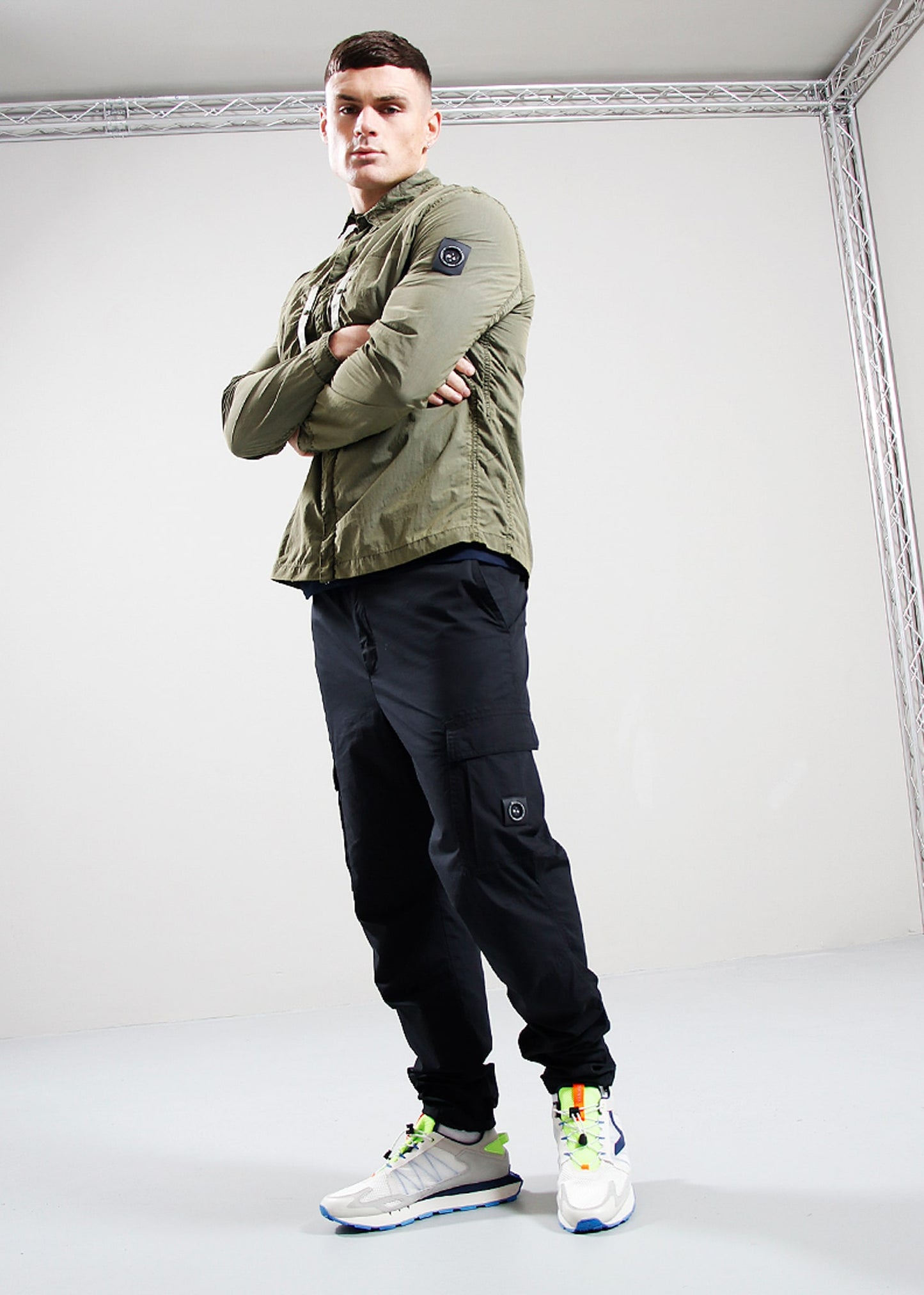 Marshall Artist Overshirts Terra overshirt - khaki