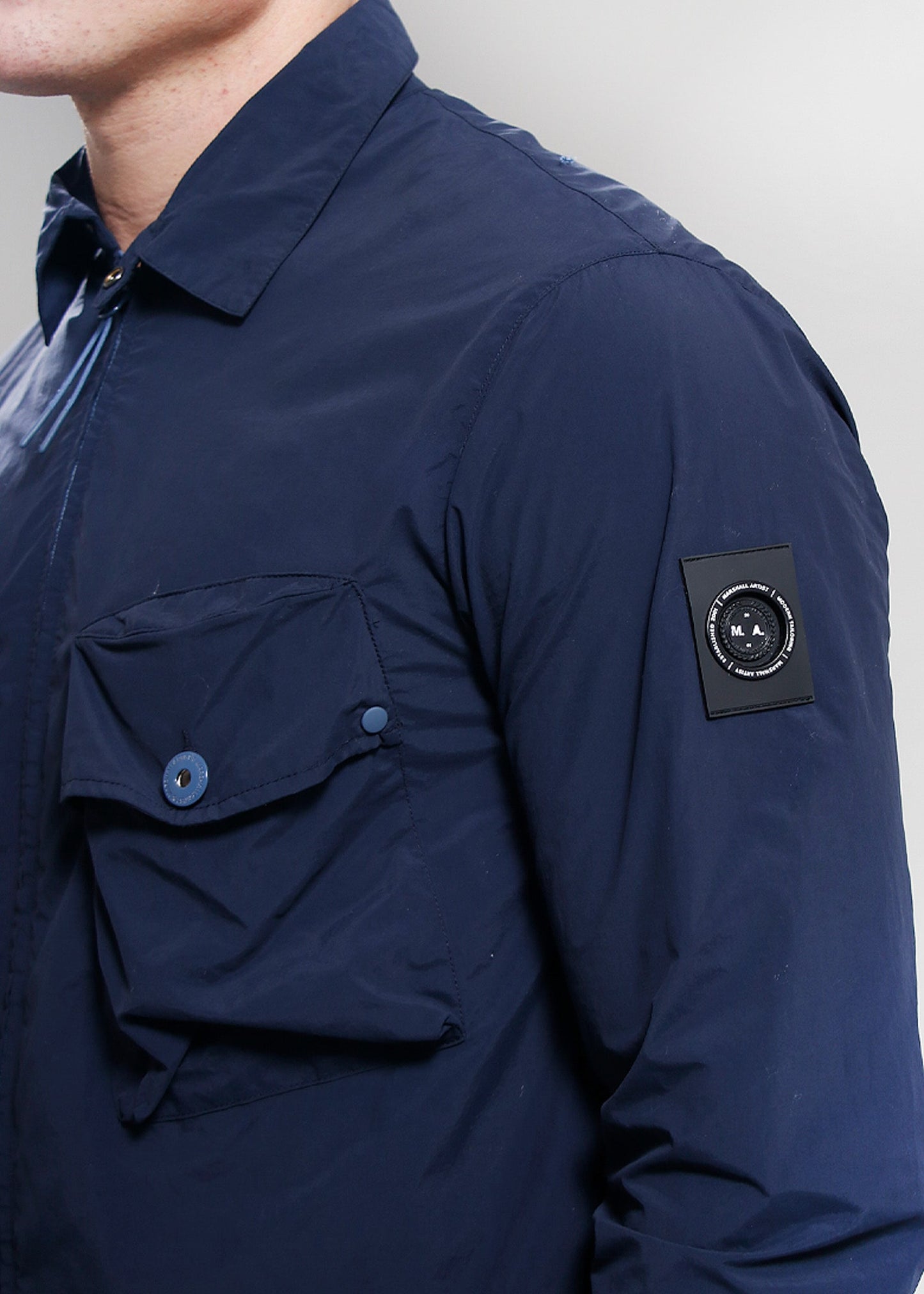 Marshall Artist Overshirts Tonaro overshirt - navy