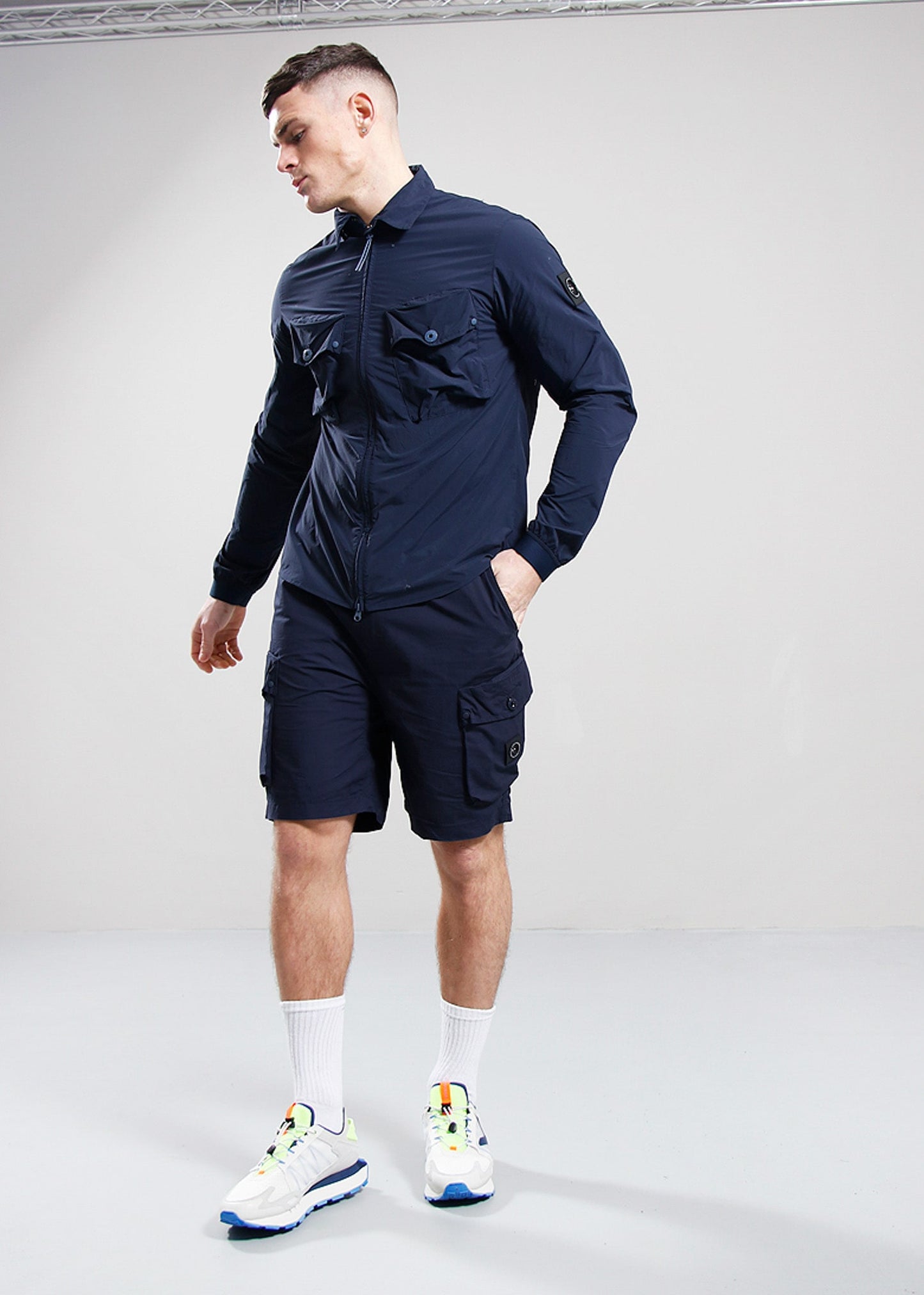 Marshall Artist Overshirts Tonaro overshirt - navy
