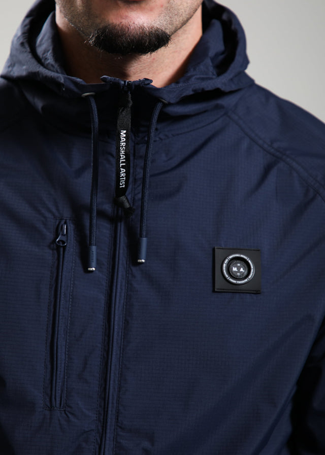 Marshall Artist Jassen Fairfax jacket - navy