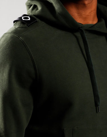 MA.Strum Hoodies  Core overhead hoody - oil slick