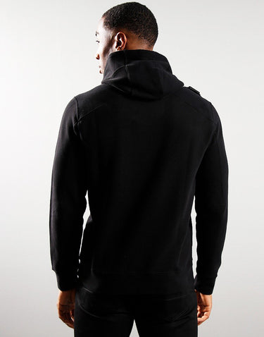 MA.Strum Hoodies  Core overhead hoody - jet black