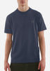 MA.Strum T-shirts Oversized back logo print tee - ink navy