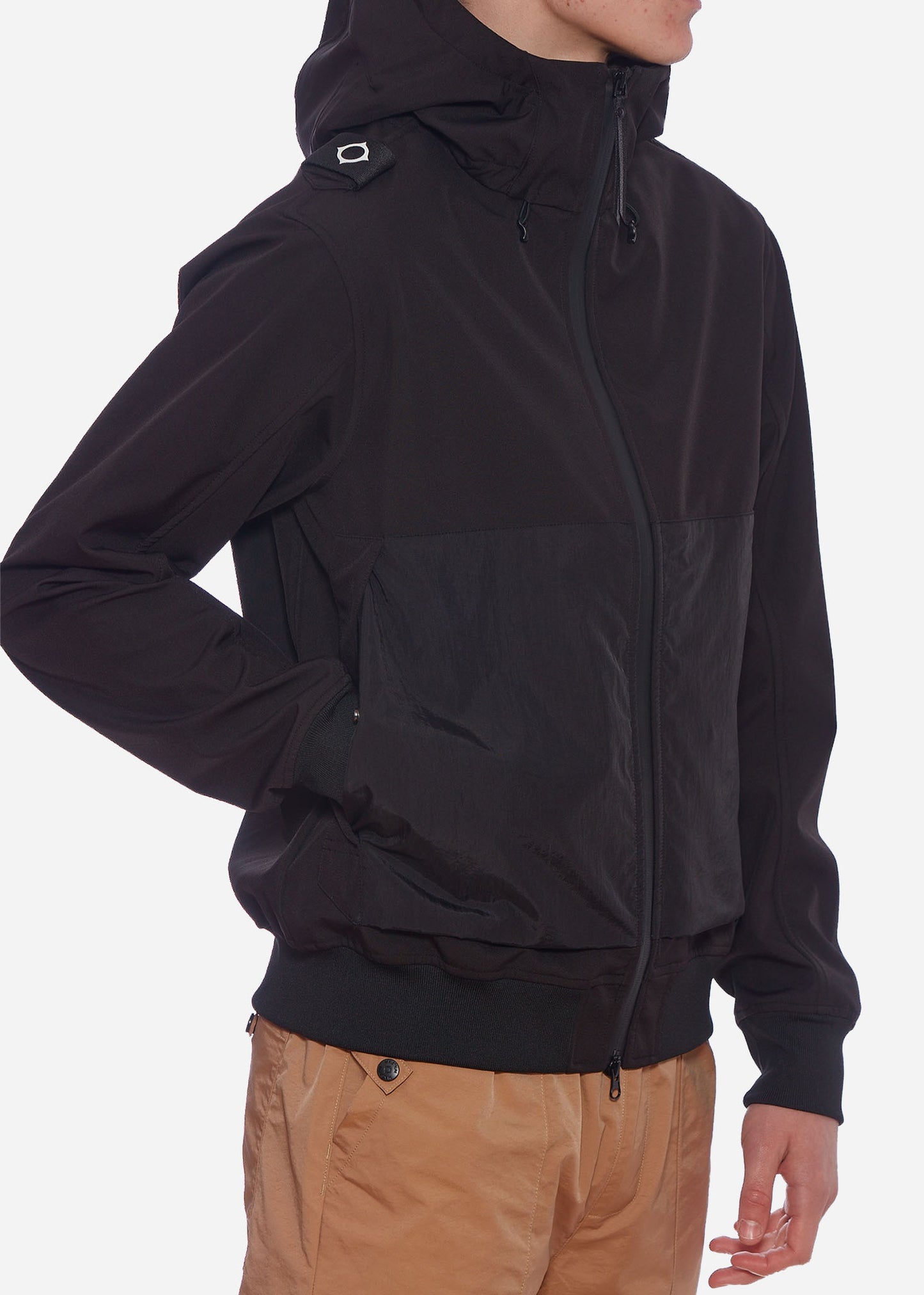 MA.Strum Jassen Phantom softshell jacket - black