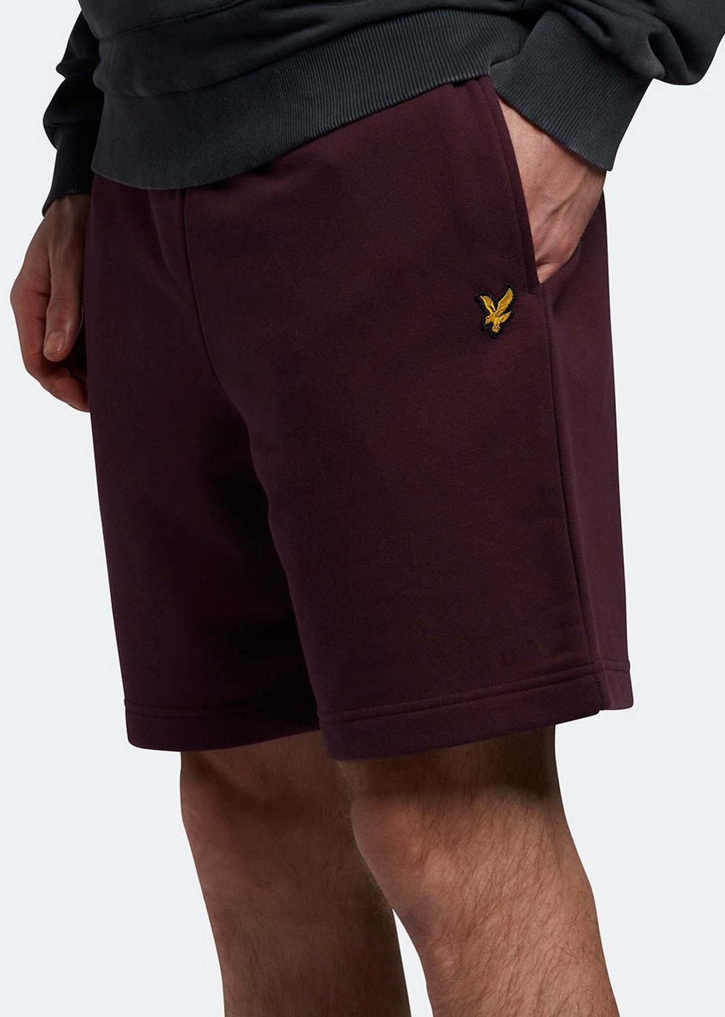 Sweat short - burgundy