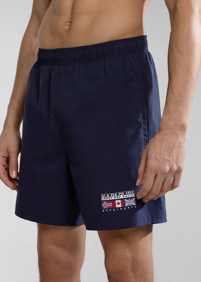 Napapijri Zwembroeken Sahtu swimshort - blue marine