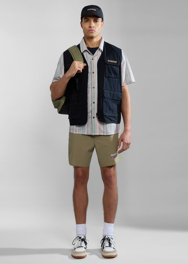 Napapijri Swimwear Sahtu - green lichen