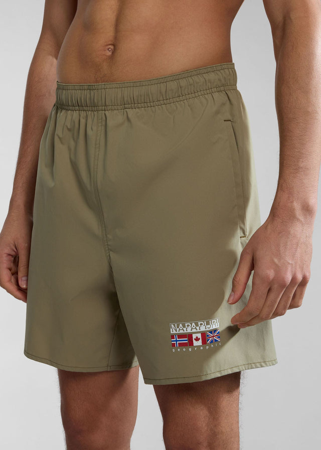 Napapijri Swimwear Sahtu - green lichen