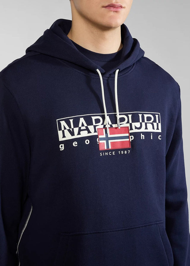 Napapijri Hoodies Aylmer h - blue marine