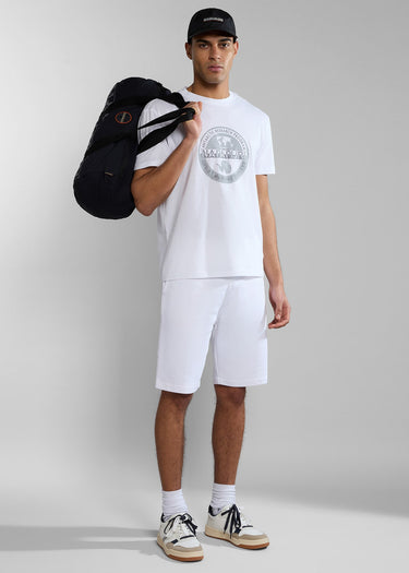 Napapijri T-shirts Bollo t-shirt - bright white