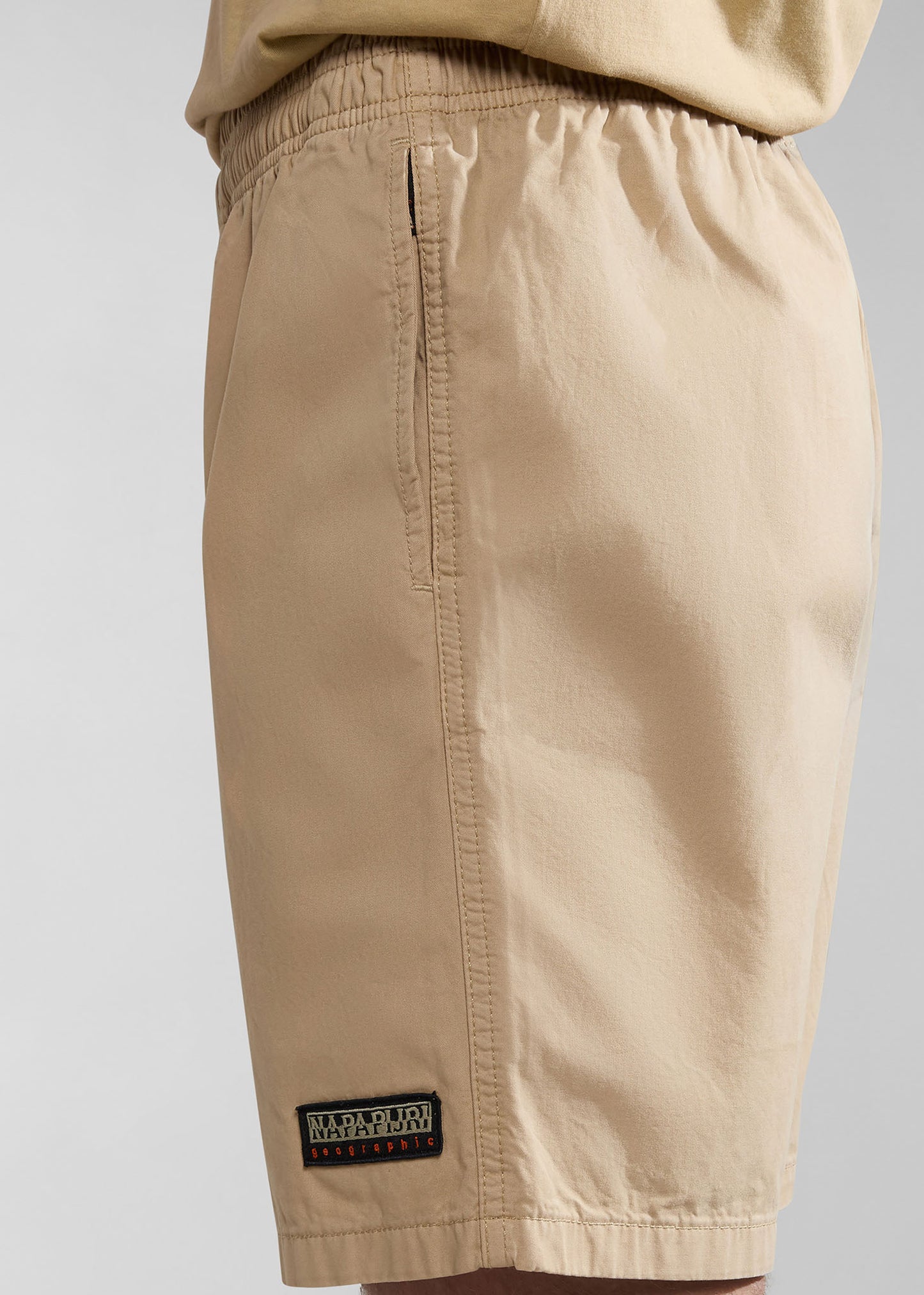 Napapijri Korte Broeken Boyd - beige cornstalk
