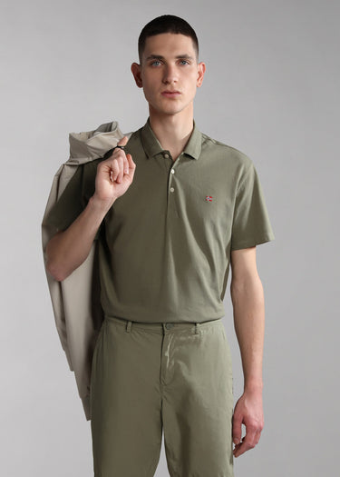 Napapijri Polo's Ealis ss sum - green lichen
