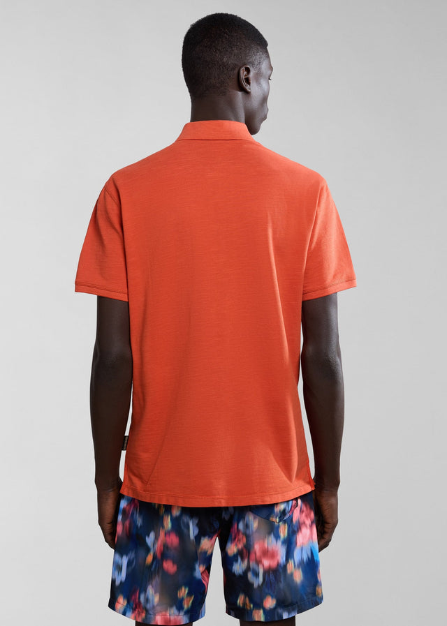 Napapijri Polos Ebea 2 - orange burnt