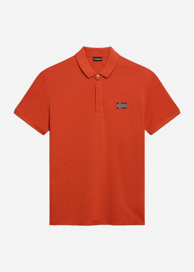 Napapijri Polos Ebea 2 - orange burnt